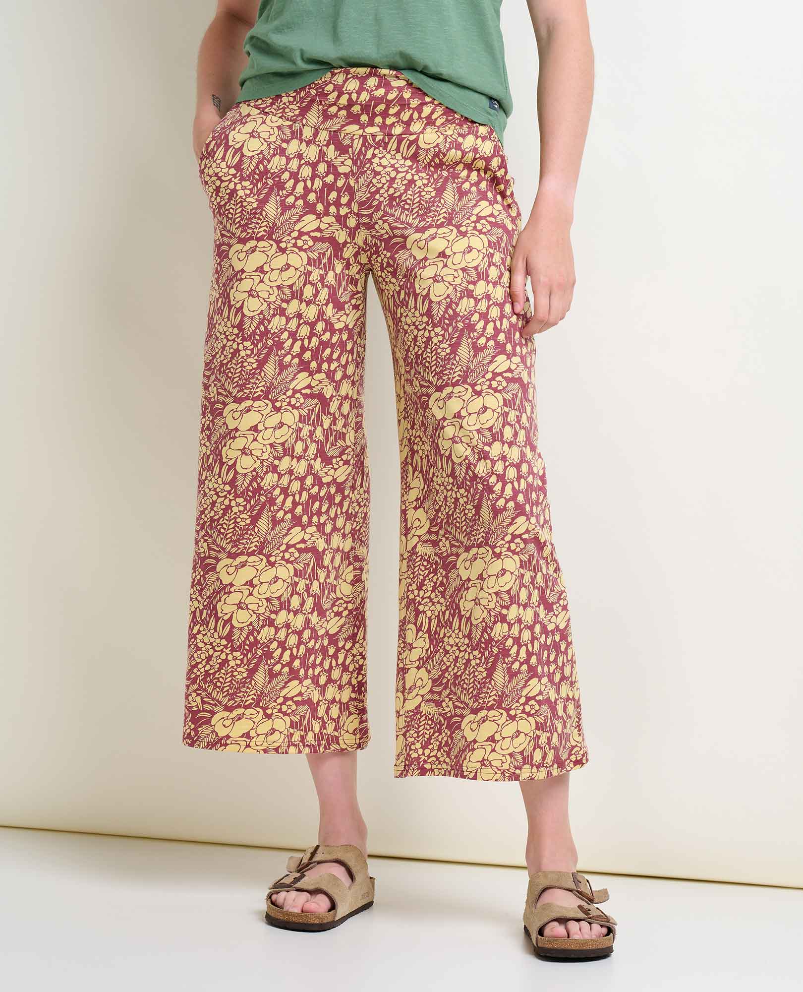 Chaka Wide Leg Crop Pant