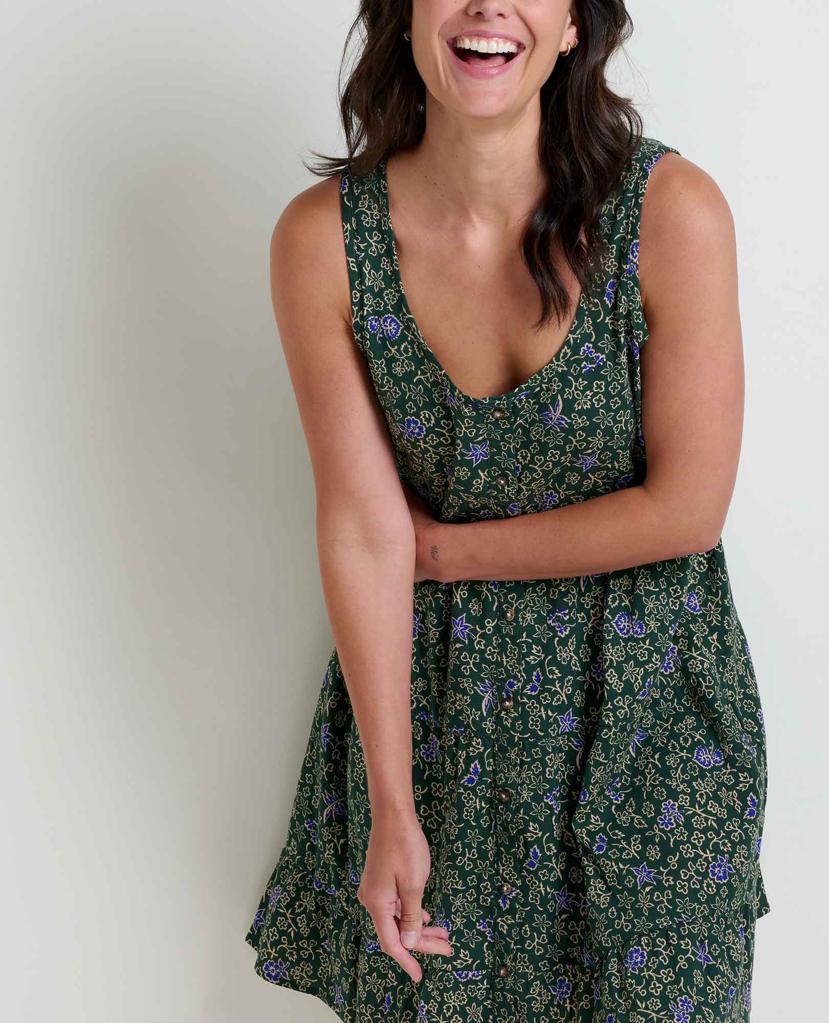 Manzana Tiered Tank Dress - Image 3